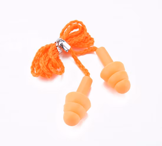 Highest Quality Silicone Swimming Reusable Noise Reduction Soundproof Reusable Earplugs